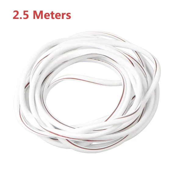 2.5M/5M/10M U Type Universal Car Door Edge Guards Trim Styling Moulding Protection strip Scratch Protector For Car Vehicle White 2.5 M