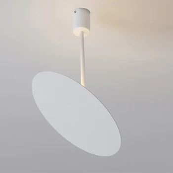 

Pendant Lights LED Lamp Modern Nordic Europe Adjustable Minimalist for Restaurant Brief Black White LED Bulbs Metal Art Deco AC