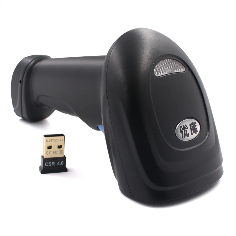 cordless Bluetooth 2D/QR/1D Barcode Scanner BWM3 Alcohol PDF417 Cigarette Datamatrix Code QR Scanner