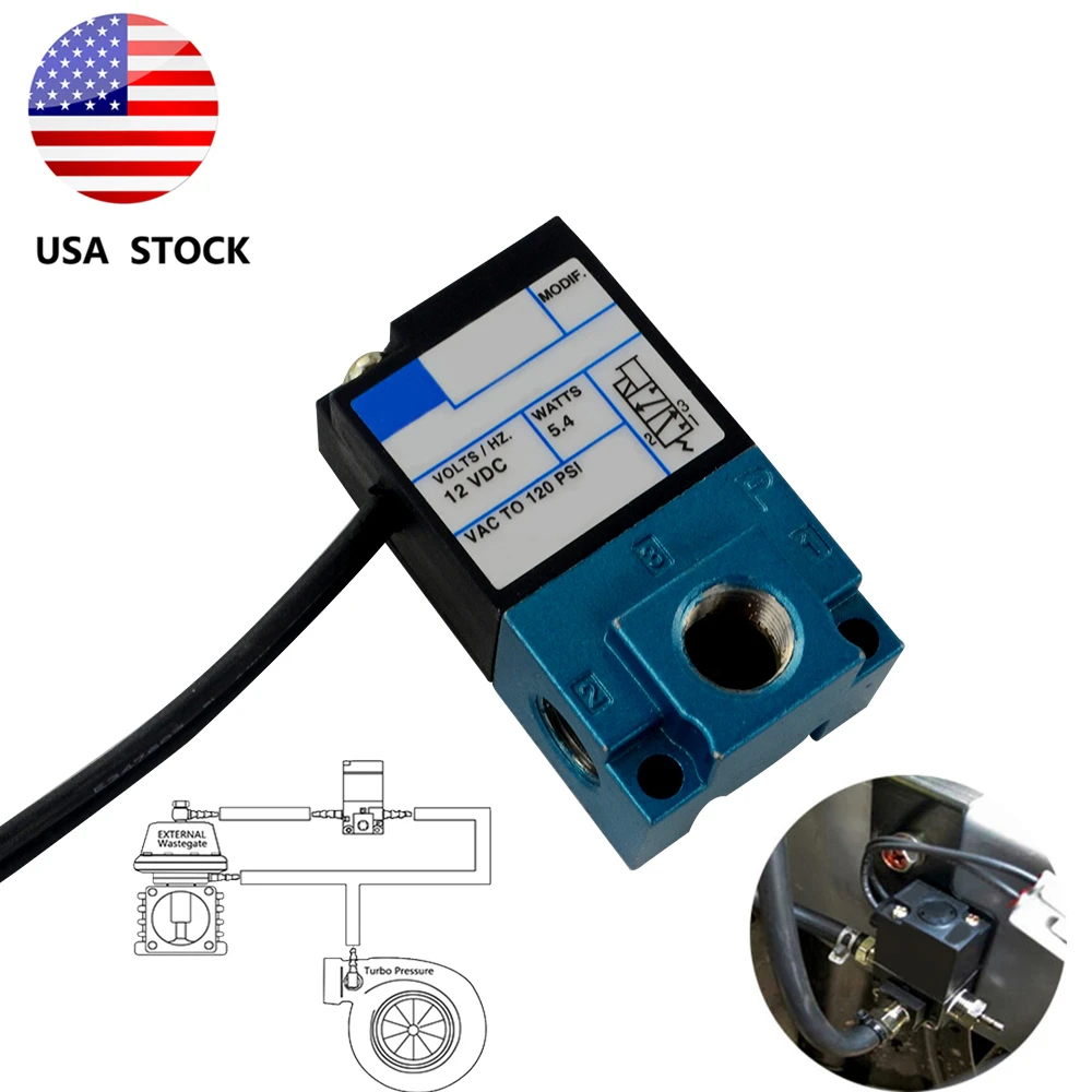New 3 Ports Electronic Boost Controller Mac Solenoid valve EBC New 3 Ports Electronic Boost Controller Mac Solenoid valve EBC