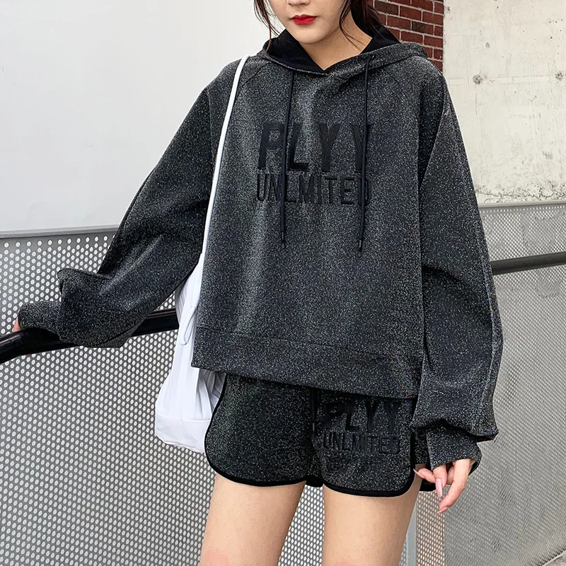 Zmra Autumn And Winter New Style Korean-style Designer AVANT-GARDE Sporty Set Long-sleeved Sweater Two-Piece Set Wholesale photo