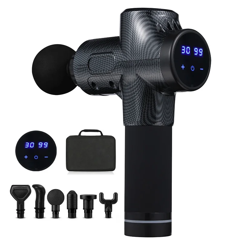 Dropshipping Massage Gun Portable Body Neck Muscle Massager Professional Deep Tissue for Pain Relief