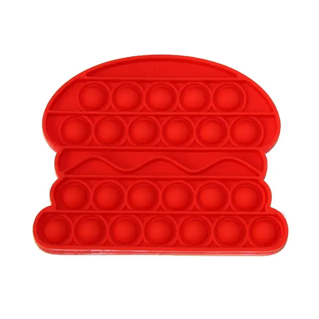 Push Bubble Sensory Toy Autism Needs Stress Reliever Toys Adult Kid Funny Anti-stress Fidget Reliver Stress Dark Khaki