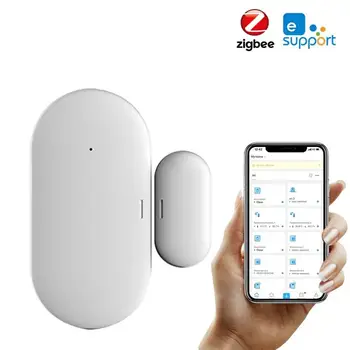 

EWelink Smart Home EWelink Wireless Door And Window Sensor ZigBee Door Sensor Detector EWelink Detector Automation Modules