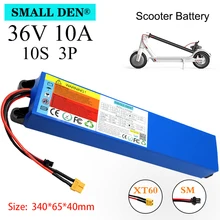 Bloco da bateria de lítio 36v10.0ah 18650 para o trotinette 10s3p com bms incorporado, scooters gerais apropriados no mercado