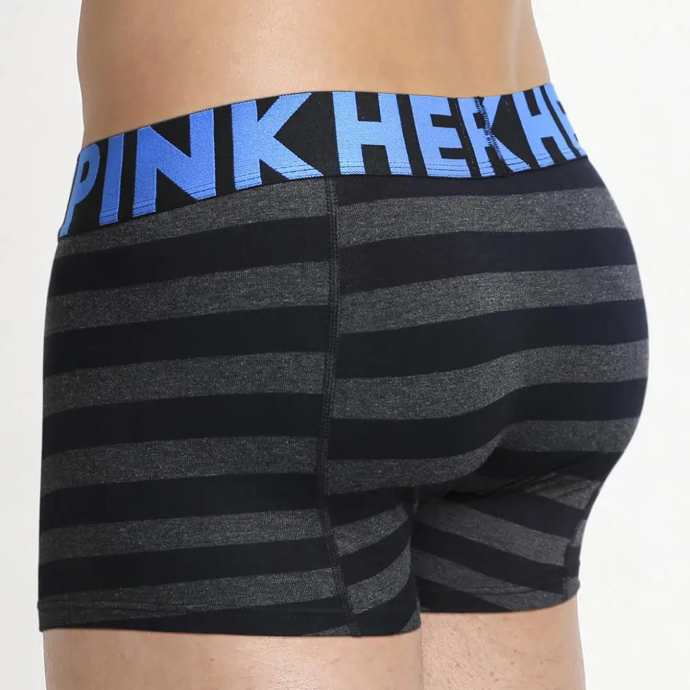 Новый Pink Heroes высокое качество хлопок Для мужчин нижнее белье удобные мужские