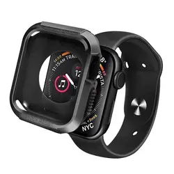 Резиновый чехол-Обложка для apple watch 4 band apple watch 4 40 мм 44 мм Защитная ТПУ прочная защитная крышка для экрана