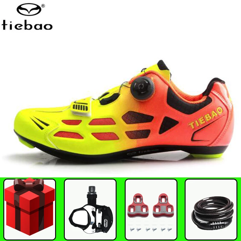 TIEBAO/Обувь для шоссейного велоспорта; Комплект для езды на велосипеде; мужские кроссовки для женщин; zapatillas deportivas hombre; дышащая велосипедная спортивная обувь; TB16-B1259A