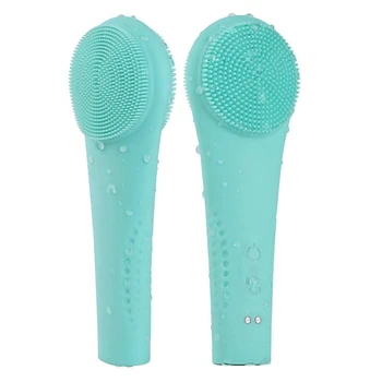 

Silicone Facial Cleansing Brush - Electric Sonic Face Scrubber Massager With 10 Skincare Modes - Ipx7 Waterproof & Magnetic Rech