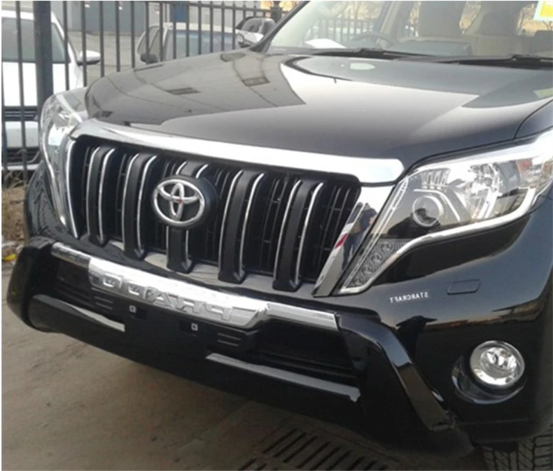 Защита переднего бампера для автомобиля для Toyota LAND CRUISER PRADO FJ150 бампер высокого качества авто аксессуары