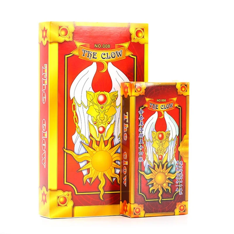 1 Набор(52 листа) Аниме Cardcaptor Sakura Clow Card Косплей prop KINOMOTO SAKURA Card captor карты с Сакурой Таро