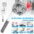 Electric Handheld Massager Four Head Machine Full Body Neck Vertebra Back Muscle Relax Vibrating Deep Tissue Massage Health Care