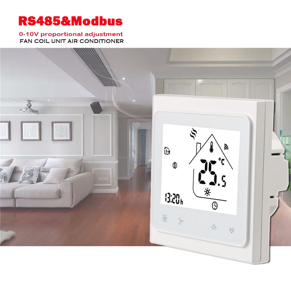 Интерфейс программирования приложения RS485 & Modbus 24VAC для регулируемого 0-10 В