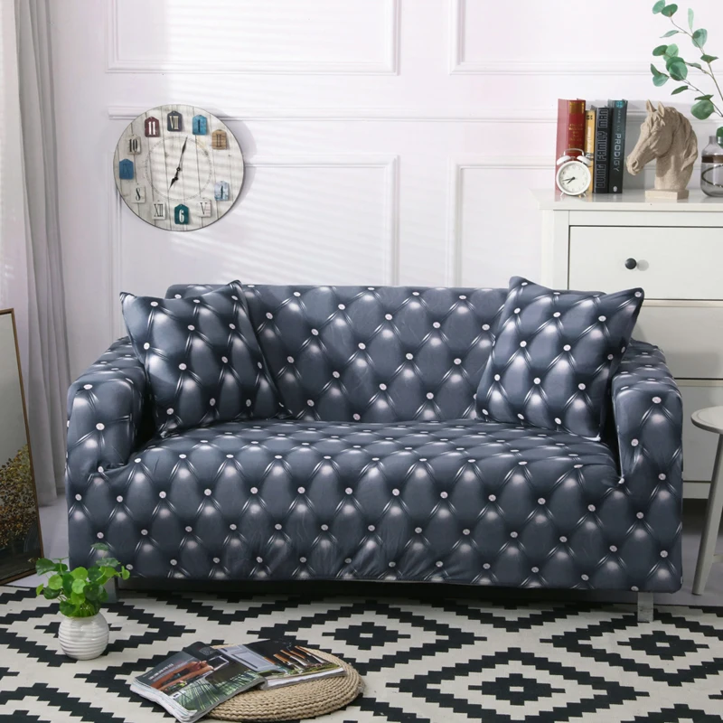 

Geometric Sofa Cover Elastic Stretch Modern Chair Couch Cover Sofa Covers for Living Room Furniture Protector 1/2/3/4 Seater