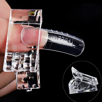 

Supwee Nail Forms Poly Nail Gel Builder Clear Nail Forms Professional Extension Tool Manicure Accessories for Nail Art