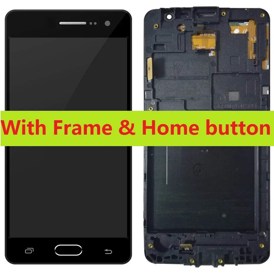 

For Samsung Galaxy Grand Prime SM-G531H G531H/DS G531F/DS G531F Touch Digitizer Sensor LCD Display Screen Frame with Home Button