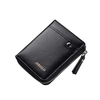 

Men Short Wallet Casual Multi-function Clutch Bag Card Package Multi-card Holder Leather Wallet Coin Pocket Purse Male Wallets