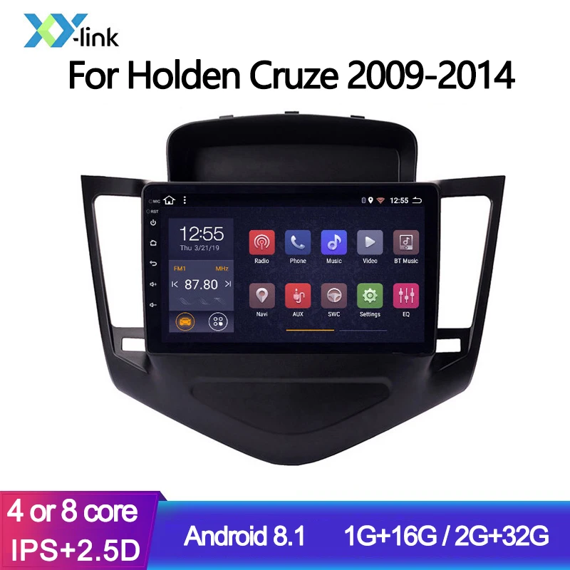 Автомагнитола 9 дюймов Android 8 1 без Dvd Usb GPS для Holden Cruze 2009-2014 4g Авторадио