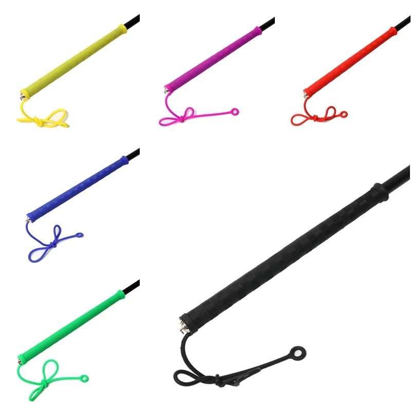 

Fishing Rod Pole Handle Protective Cover Anti-Slip Anti-Electricity Fishing Pole Insulating Grip Sleeve Wrap With Lanyard