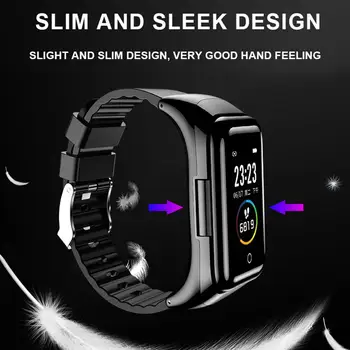 

M7 Smart Watch with Bluetooth Headset Stylish Wireless Bracelet Fitness Tracker Wristband Earphone Sports Bracelet