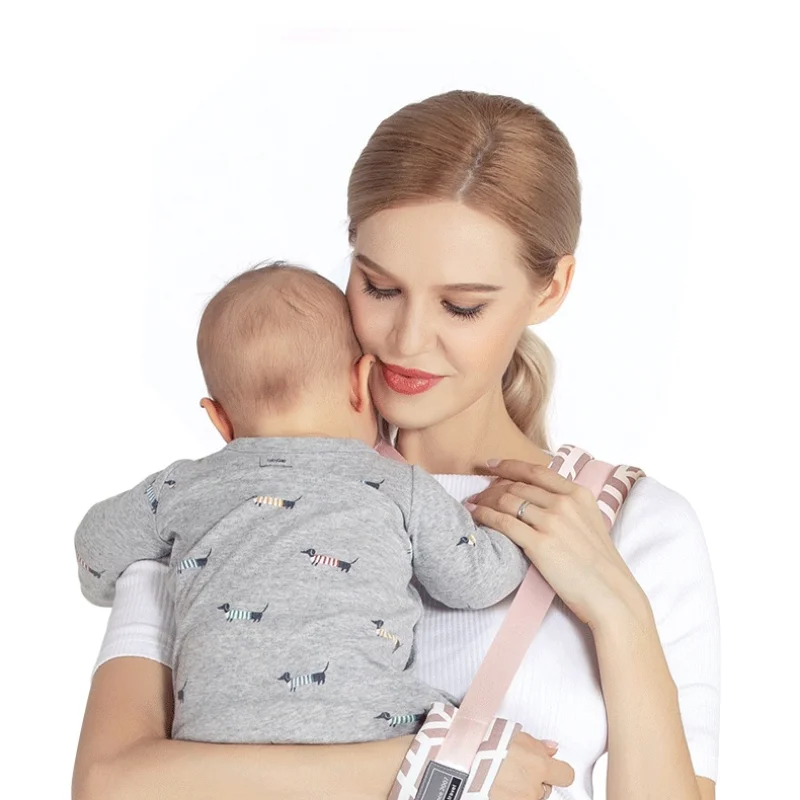New (0-36M) Baby Wrap Newborn Sling Dual-use Breastfeeding Mesh Fabric Maximum 130 Lbs | Мать и ребенок