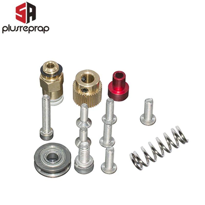 Completas das Impressoras de Bowden 3d do Metal Completo com Engrenagem do Dente 40 Extrusão de Alumínio Direta Remota da Extrusora Cr10 1.75 mm do Braço da Mão Esquerda Direita Peças - Imagem 2