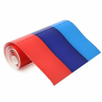 

Car Bonnet PVC Sticker Decal Stripes Decor M-Colored Stripes 2 Meter For BMW Durable And Practical To Use