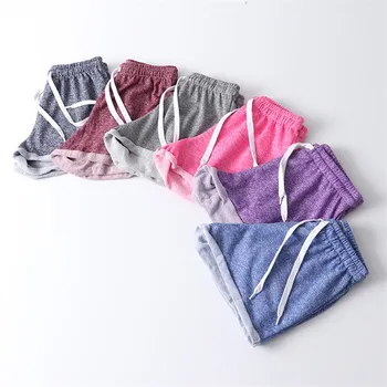 YGYEEG Women Sports Shorts Stretch Summer New Style Causal Lady Cotton Sexy Home Elastic Fitness Loose Bottom Breathable Clothes 2