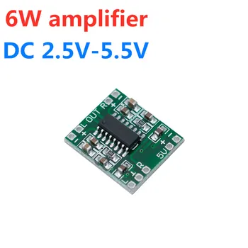 

VICFINE 6W amplifier DC 2.5-5V PAM8403 6W dual channel digital audio amplifier board AMP module chip 2X3W 4 ohms