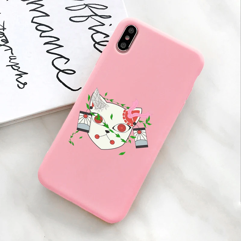 Nezuko Kamado Chibi Kimetsu No Yaiba чехол для телефона прозрачный мягкий Tpu чехол для iPhone 6S 6 7 8 Plus X Xs Max Xr силиконовый чехол для телефона - Цвет: 111