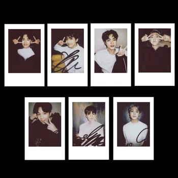 

Kpop Bangtan Boys Exo Redvelet Nct127 Nct Dream SJ Exhibition Polaroid with the Same Self-made Small Card Collection Accessories