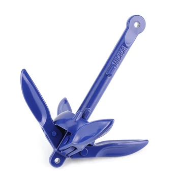 

Rowing Boats Folding Anchor 4 Tines Compact Anchor Buoy Kit Marine Rope for Canoes Kayaks Sailboat Fishing Accessories