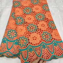 Торговля африканская швейцарская вуаль кружевная ткань с камнями белая нигерийская кружевная ткань из Дубая для свадьбы 5 ярдов/партия