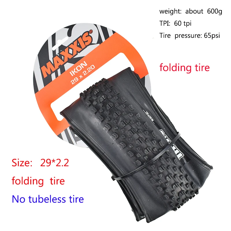 Maxxis IKON MTB велосипедные шины 29*2,2 29*2,0 29*2,25 бескамерные шины 3C TR EXO анти прокол 29er шины для горного велосипеда Pneu - Цвет: 29X2.2 folding tyre