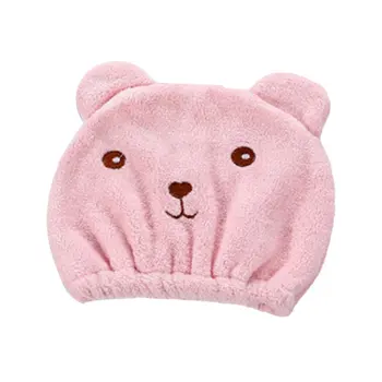 

Towel Hair Dry Hat Shower Cap For Wrapped Towels Microfiber Hats Bath Caps Superfine Quickly Dry Accessories