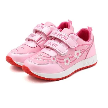 

Girls fashion Sport Shoes Breathable Sneakers Outdoors Soft Casual Shoes Kids Sneakers Running Children Shoes Size 26-36
