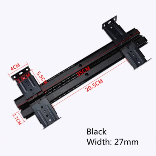 Компьютерный Настольный ящик орбитальная клавиатура кронштейн направляющая для