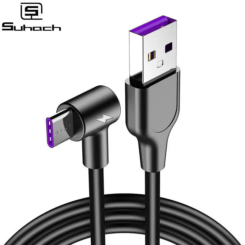 

Suhach 5A USB Type C Cable 3m 2m1m Fast Charge USB C Cable for Huawei P30 P20 Mate 20 Pro Lite Samsung QC 3.0 Mobile Phone Cord