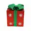 Праздничные или вечерние товары, Рождественская Подарочная коробка, большие рождественские подарочные упаковочные коробки, красные Ленточные крышки, коробки DIY - Цвет: 15 15cm