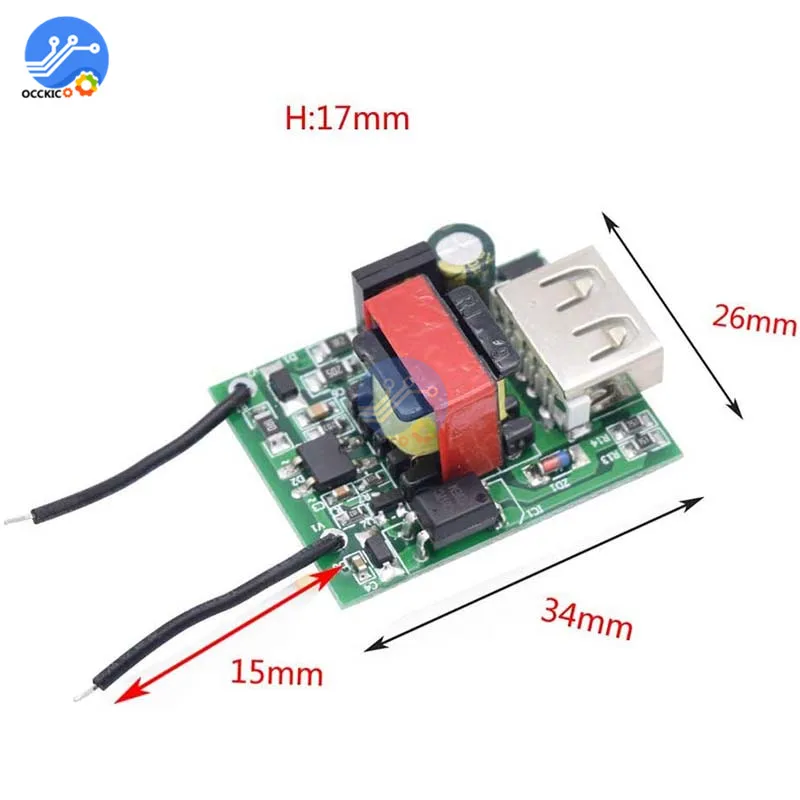 USB DC 12V 24V 36V 48V 72V to 5V 1A понижающее зарядное устройство|Зарядные устройства| |