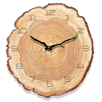 

Minimalist Creative Wall Clocks Silent Nordic Living Room Clock Wooden Geometric Shapes Relogio Cozinha Home Decoration SS50WC