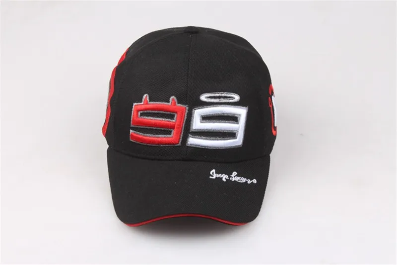 Новинка Moto Gp F1 Jorge Lorenzo 99 Мужская бейсболка с вышивкой для мотогонок Yamaha Спортивная Мужская бейсболка Snapback