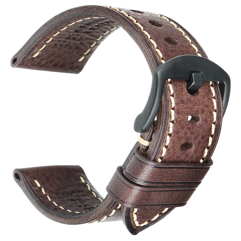 MAIKES Watch Strap - Premium Handmade Genuine Leather Watchbands