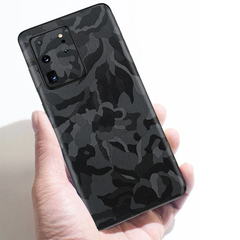 Dropshipping Camouflage Series Per Samsung Galaxy Note 20 10 9 S21 S20 S10 S9 S8 Ultra Plus S7 S10E Protector Back Film Sticker