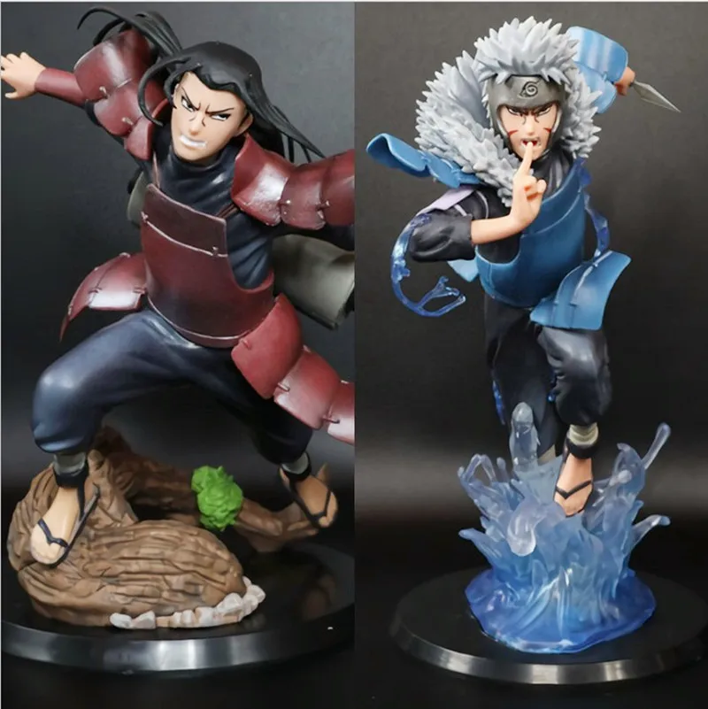 Anime Naruto Senju Hashirama Senju Tobirama Shodai Hokage Action