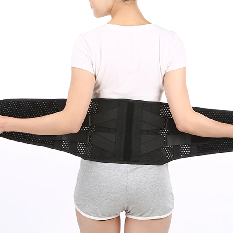 

Medical Lumbar Stabilizer Lower Back Support Brace Pain Relief Belt Waist Wrap