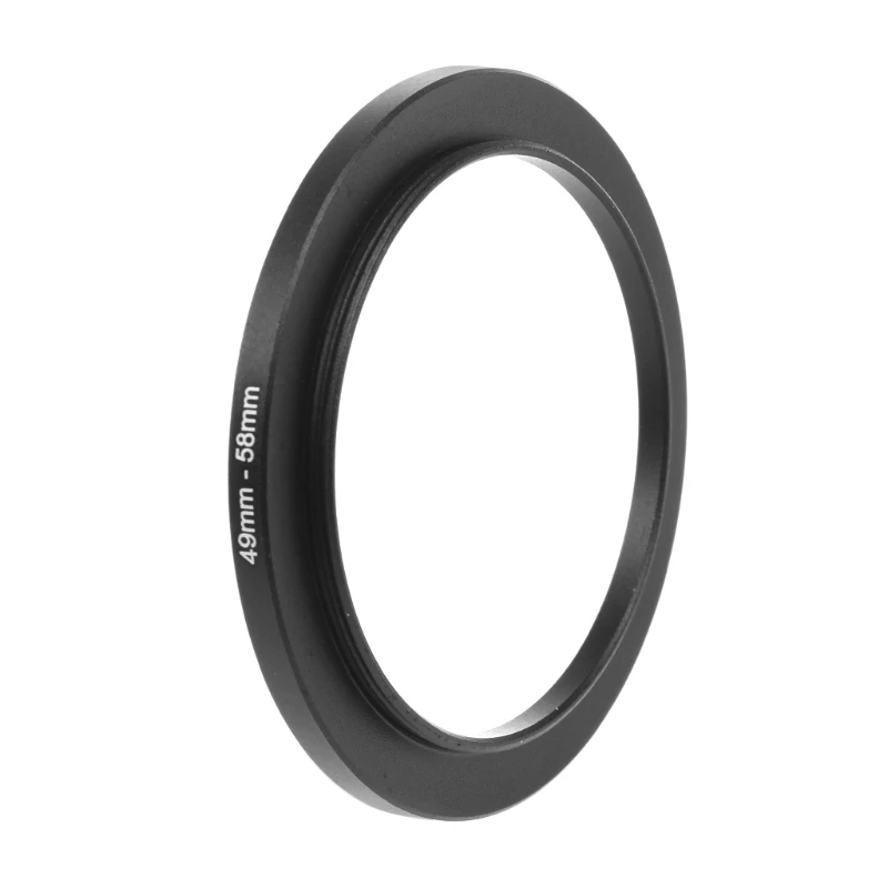 2020 New 49mm To 58mm Metal Step Up Rings Lens Adapter Filter Camera Tool Accessories