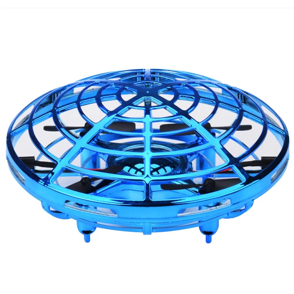 Mini Anticollision Sensor Induction Hand Controlled Altitude Hold Mode Ufo Drone Stranger Things Toys For Children#p5