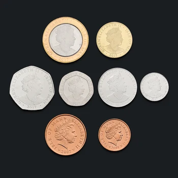 

7pcs Isle of Man coin 100% original coin Not circulating