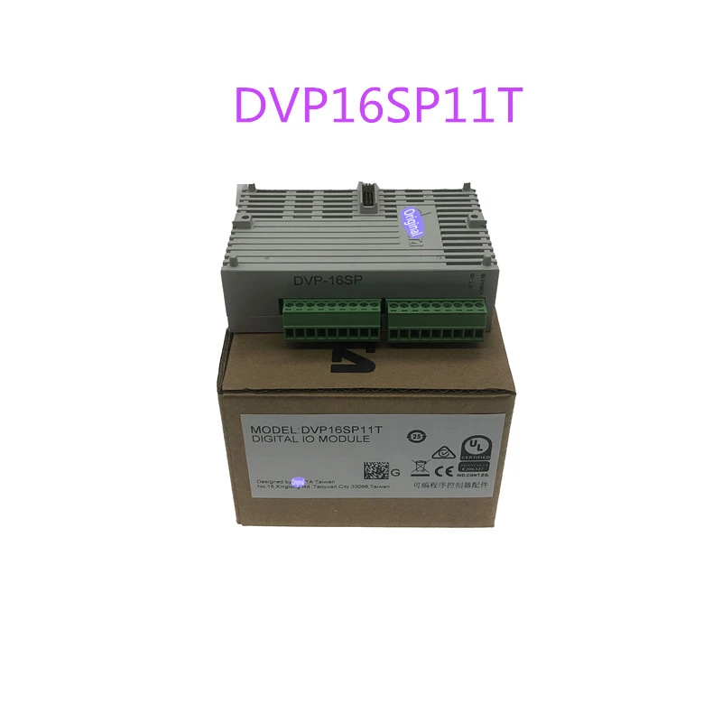 New Original DVP16SP11T Programmable Controller PLC SS Series Digital Extension Module 8-Point 8DI 8DO NPN Transistor charger smart bracelet